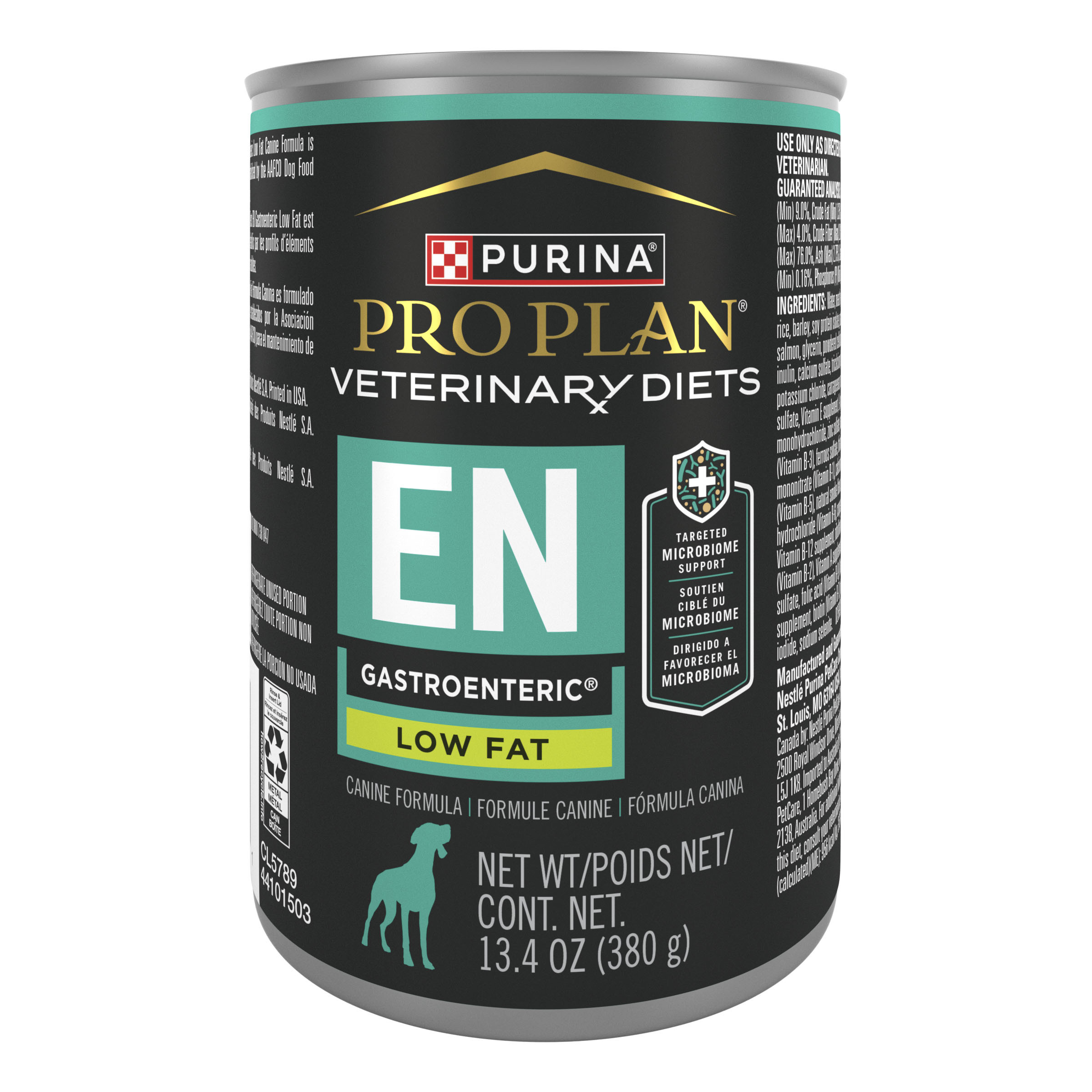 PPVD EN Low Fat Canine Gastroenteric Canned Formula 380g x 12