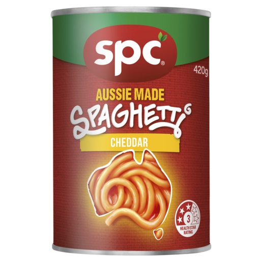 SPC Spaghetti Cheesy Cheddar 420g