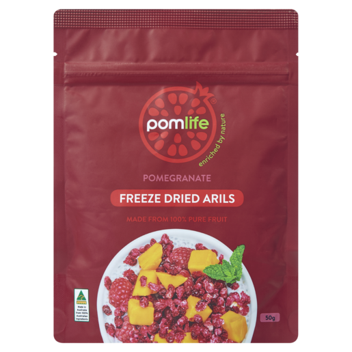 Pomlife Pomegranate Freeze Dried Arils 50g