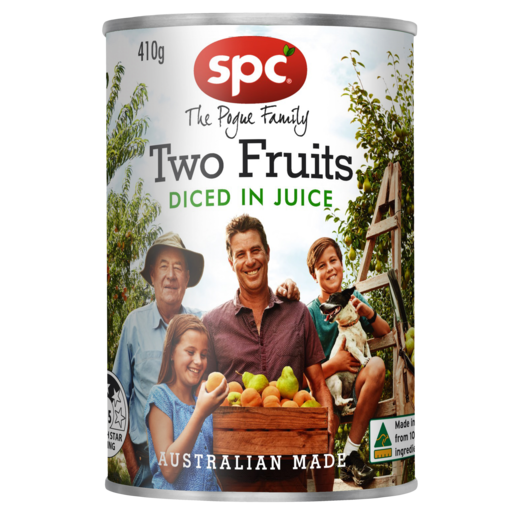 SPC Two Fruits Diced in Juice 410g