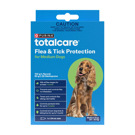 PURINA TOTALCARE Flea & Tick Protection for Medium Dogs