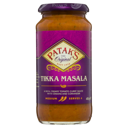 Patak’s Tikka Masala Sauce 450g