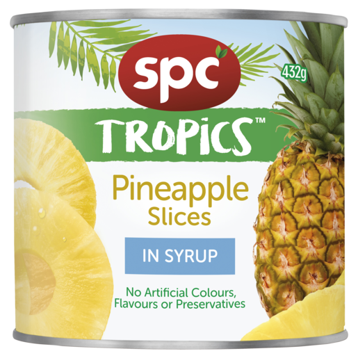 SPC Tropics Pineapple Slices in Syrup 432g