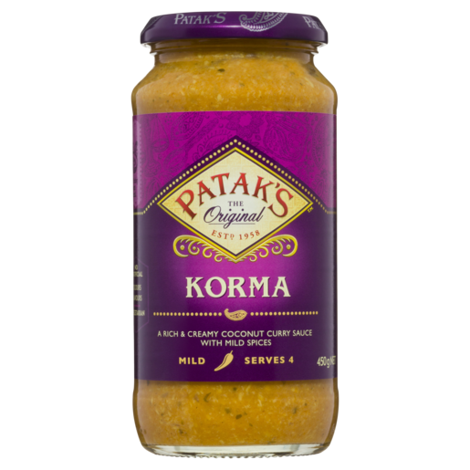 Patak’s Korma Sauce 450g