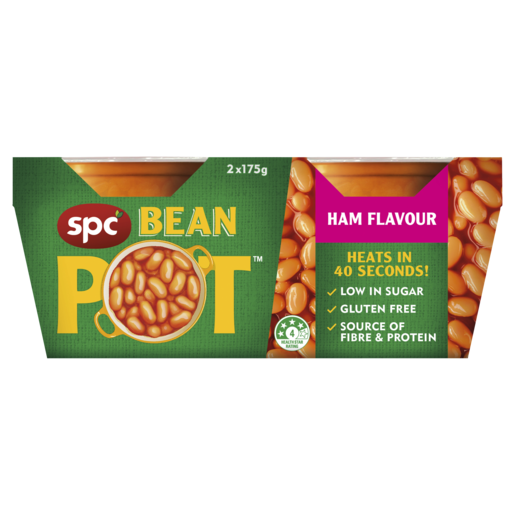 SPC Bean Pot Ham Flavour 2 x 175g