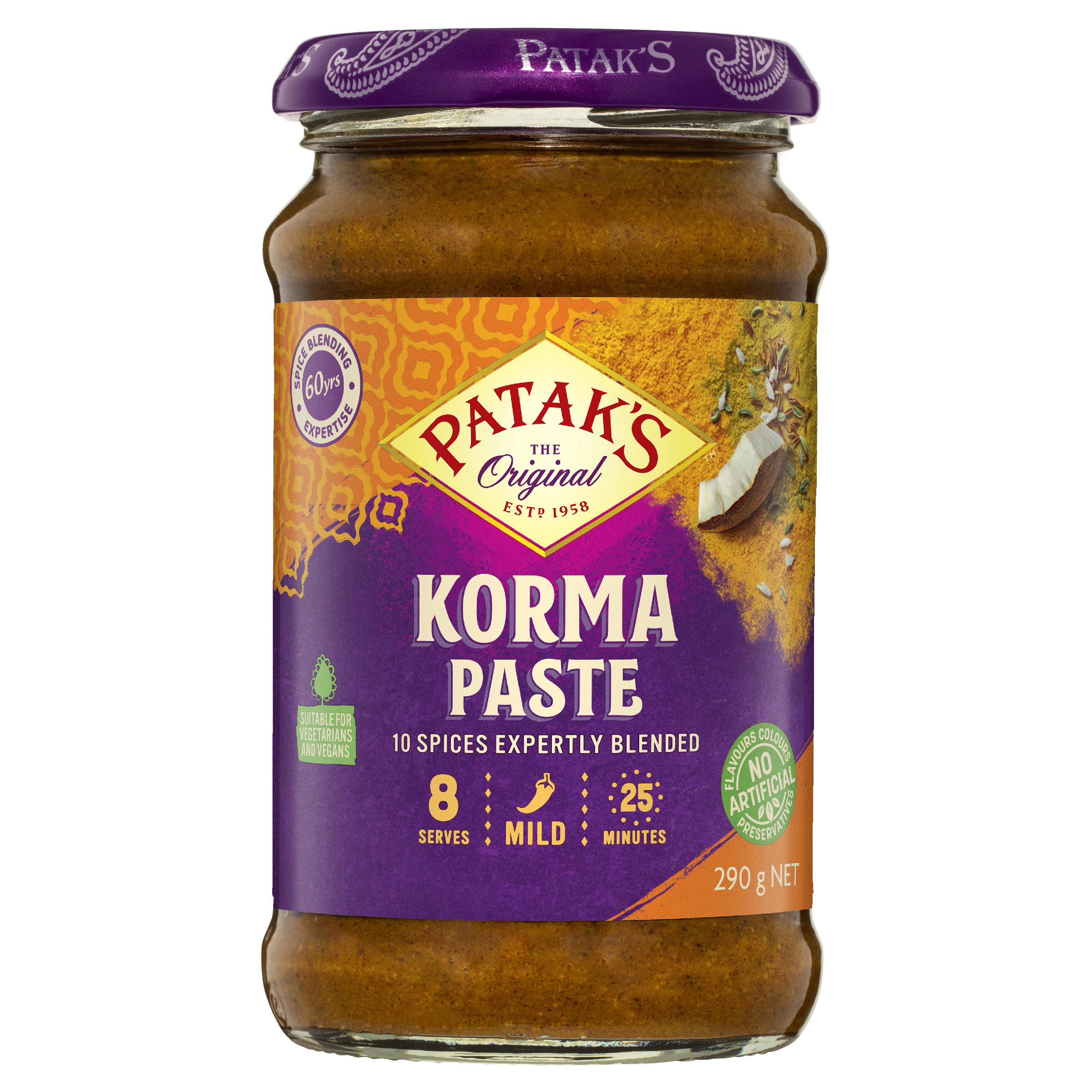 Patak’s Korma Paste 290g