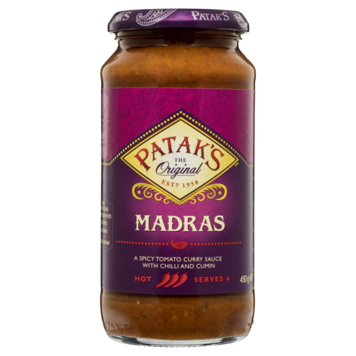 Patak’s Madras Sauce 450g