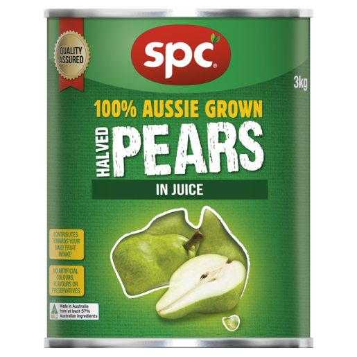 SPC Halved Pears in Juice 3kg