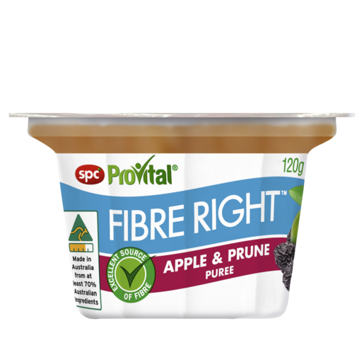 SPC ProVital Fibre Right Apple & Prune Puree 120g