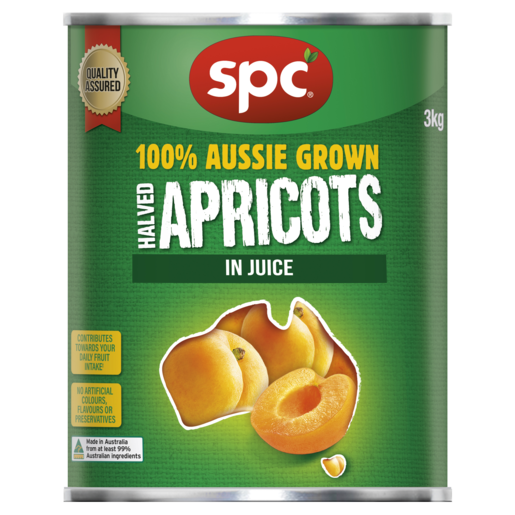 SPC Halved Apricots in Juice 3kg