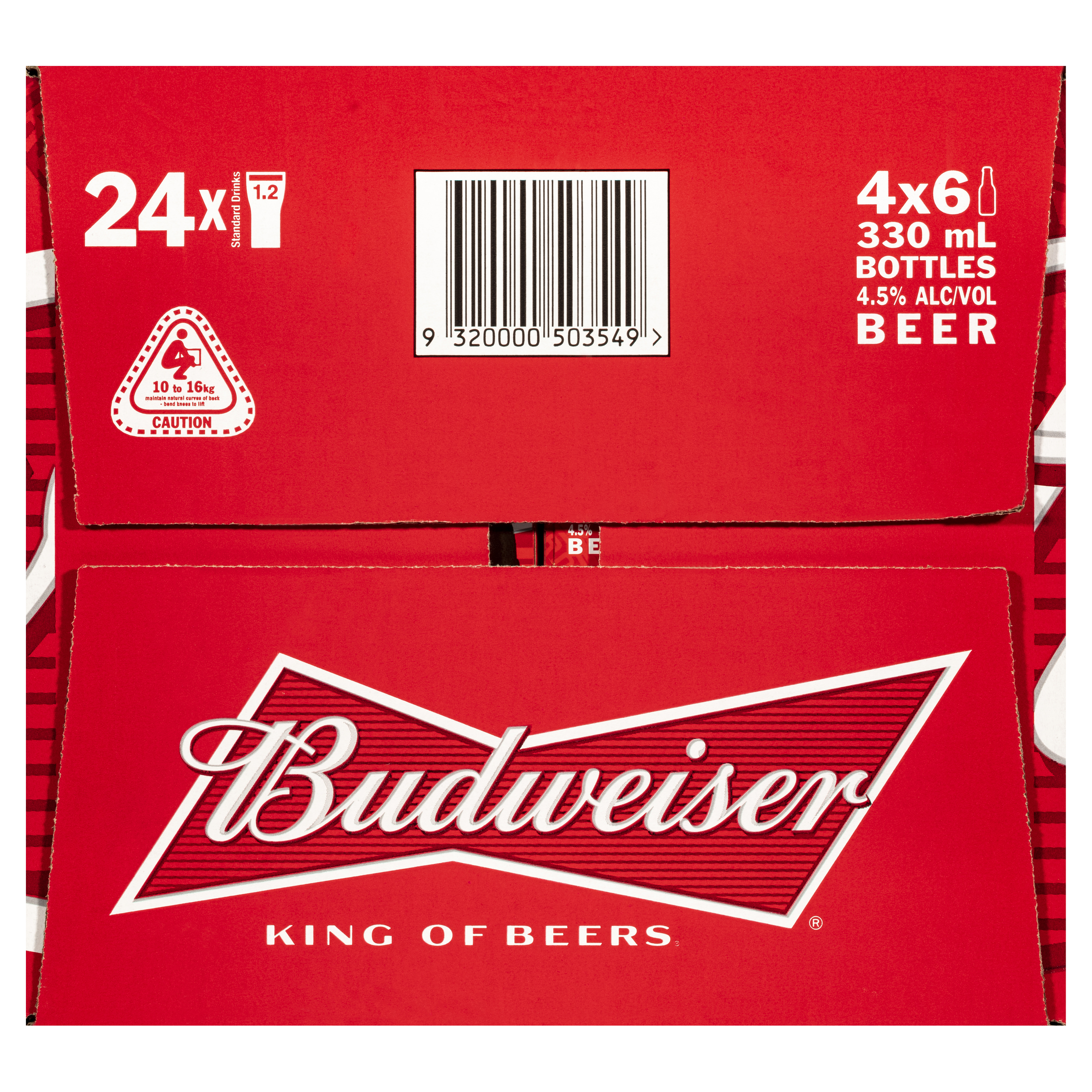 Budweiser King of Beers 24 x 330mL Bottles 9320000503549 eBay