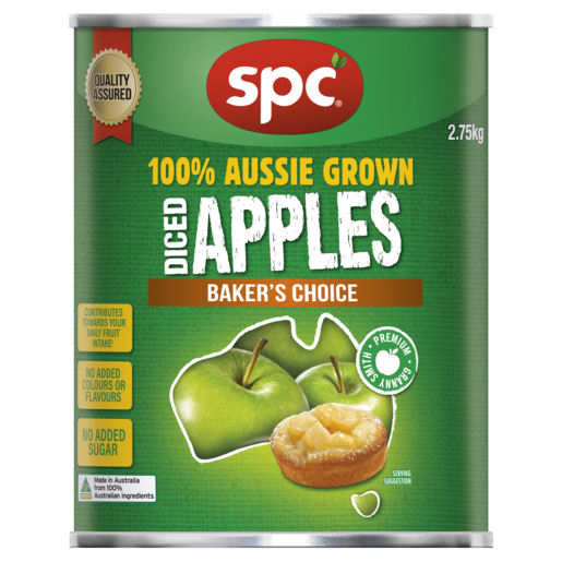 SPC Diced Apples Baker’s Choice 2.75kg