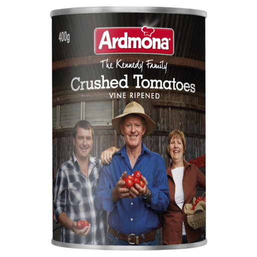 Ardmona The Kennedy Family Crushed Tomatoes Vine Ripened 400g
