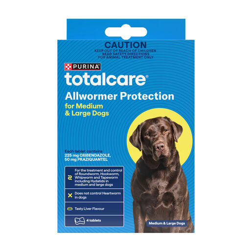 PURINA TOTALCARE Allwormer Protection For Dogs