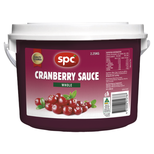 SPC Cranberry Sauce Whole 2.25kg