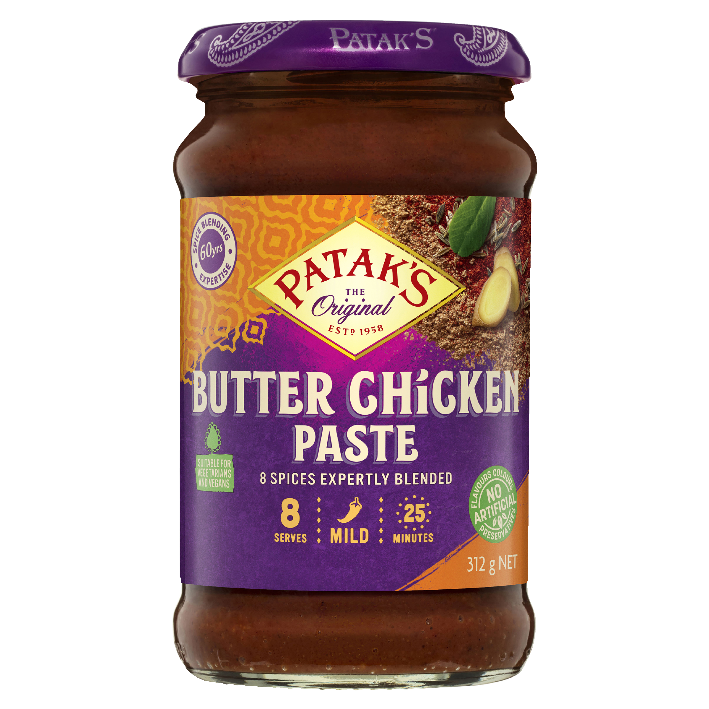 Patak’s Butter Chicken Paste 312g