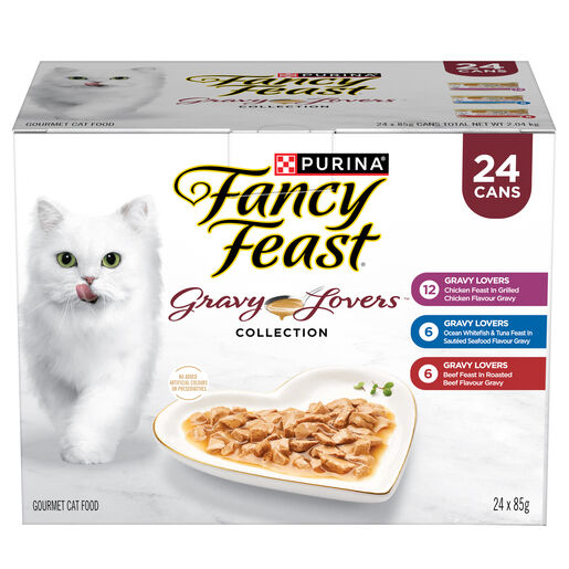 FANCY FEAST Gravy Lovers Collection Variety Pack 24x85g