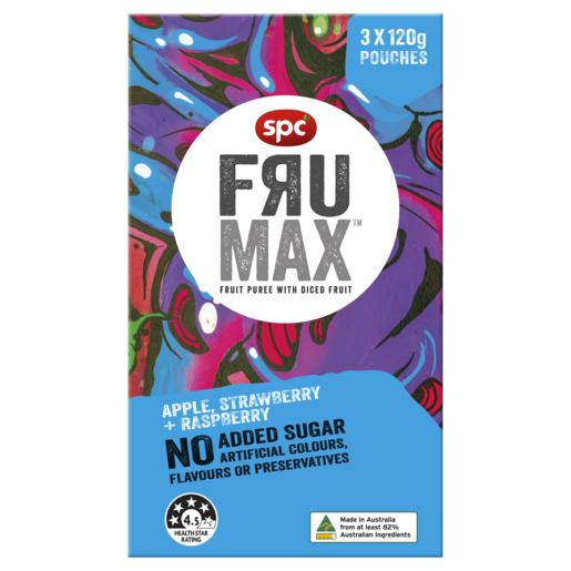 SPC Frumax Apple, Strawberry + Raspberry 3 x 120g