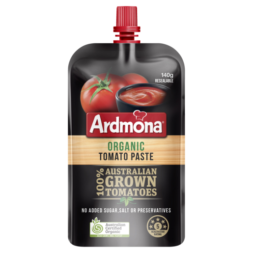 Ardmona Organic Tomato Paste 140g