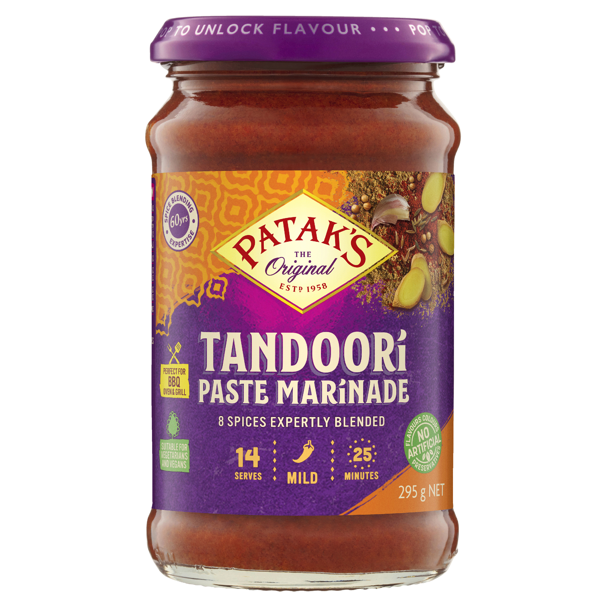 Patak’s Tandoori Paste Marinade 295g