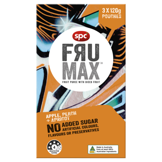 SPC Frumax Apple, Peach & Apricot 3 x 120g